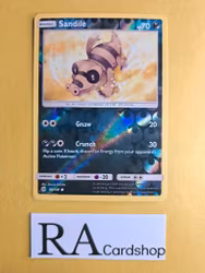 Sandile Reverse Holo Common 83/149 Sun & Moon Pokemon