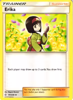 Erika Uncommon 191/236 Cosmic Eclipse Pokemon