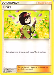 Erika Uncommon 191/236 Cosmic Eclipse Pokemon