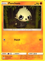 Pancham Common 119/236 Cosmic Eclipse Pokemon
