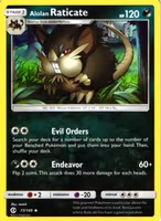 Alolan Raticate Uncommon 77/149 Sun & Moon Pokemon
