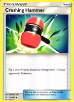Crushing Hammer Uncommon 115/149 Sun & Moon Pokemon