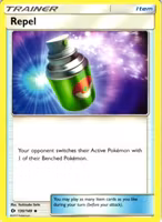Repel Uncommon 130/149 Sun & Moon Pokemon