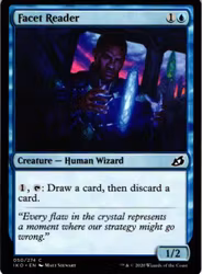 Facet Reader Common 050/274 Ikoria Lair of Behemoths (IKO) Magic the Gathering
