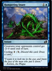 Hampering Snare Common 055/274 Ikoria Lair of Behemoths (IKO) Magic the Gathering