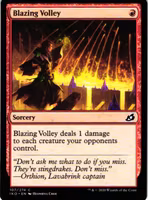 Blazing Volley Common 107/274 Ikoria Lair of Behemoths (IKO) Magic the Gathering