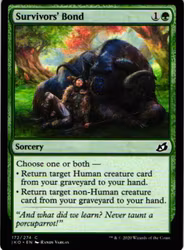 Survivors Bond Common 172/274 Ikoria Lair of Behemoths (IKO) Magic the Gathering