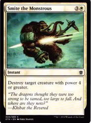 Smite the Monstrous Common 024/269 Khans of Tarkir (KTK) Magic the Gathering