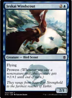 Jeskai Windscout Common 044/269 Khans of Tarkir (KTK) Magic the Gathering