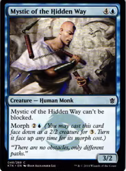 Mystic of the Hidden Way Common 048/269 Khans of Tarkir (KTK) Magic the Gathering