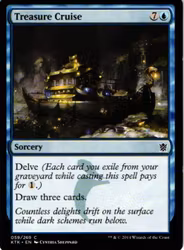 Treasure Cruise Common 059/269 Khans of Tarkir (KTK) Magic the Gathering
