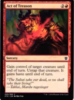 Act of Treason Common 095/269 Khans of Tarkir (KTK) Magic the Gathering