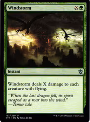 Windstorm Common 157/269 Khans of Tarkir (KTK) Magic the Gathering