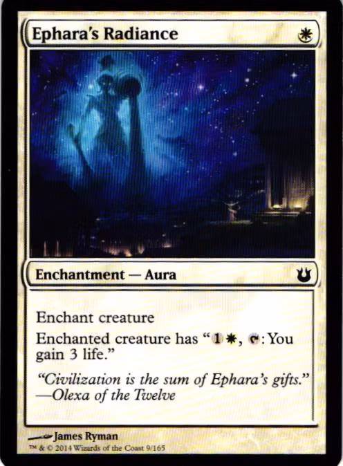 Epharas Radiance Common 9/165 Born of the Gods (BNG) Magic the Gathering