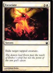 Excoriate Common 10/165 Born of the Gods (BNG) Magic the Gathering