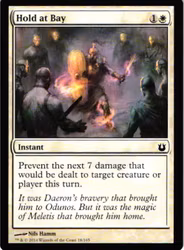 Hold at Bay Common 18/165 Born of the Gods (BNG) Magic the Gathering