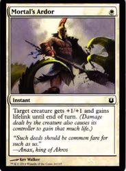 Mortals Ardor Common 20/165 Born of the Gods (BNG) Magic the Gathering