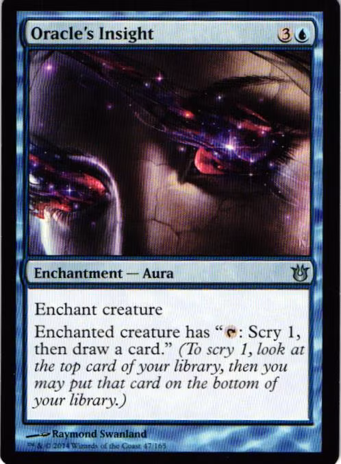 Oracles Insight Uncommon 47/165 Born of the Gods (BNG) Magic the Gathering