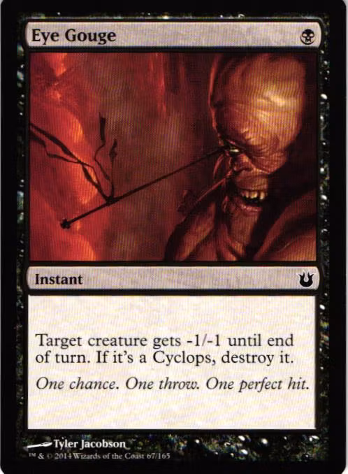 Eye Gouge Common 67/165 Born of the Gods (BNG) Magic the Gathering