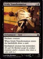 Grisly Transformation Common 74/165 Born of the Gods (BNG) Magic the Gathering