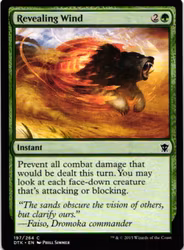 Revealing Wind Common 197/264 Dragons of Tarkir (DTK) Magic the Gathering