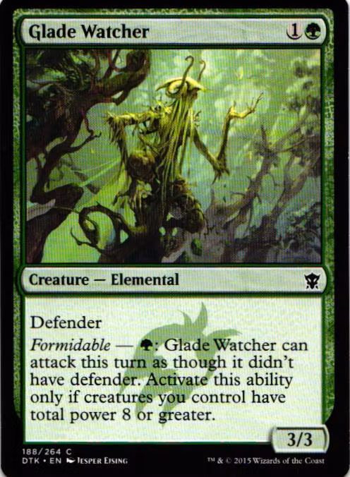 Glade Watcher Common 188/264 Dragons of Tarkir (DTK) Magic the Gathering