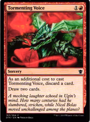 Tormenting Voice Common 163/264 Dragons of Tarkir (DTK) Magic the Gathering