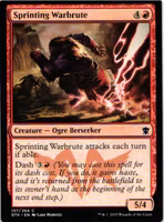 Sprinting Warbrute Common 157/264 Dragons of Tarkir (DTK) Magic the Gathering
