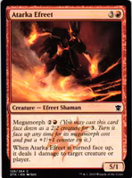 Atarka Efreet Common 128/264 Dragons of Tarkir (DTK) Magic the Gathering