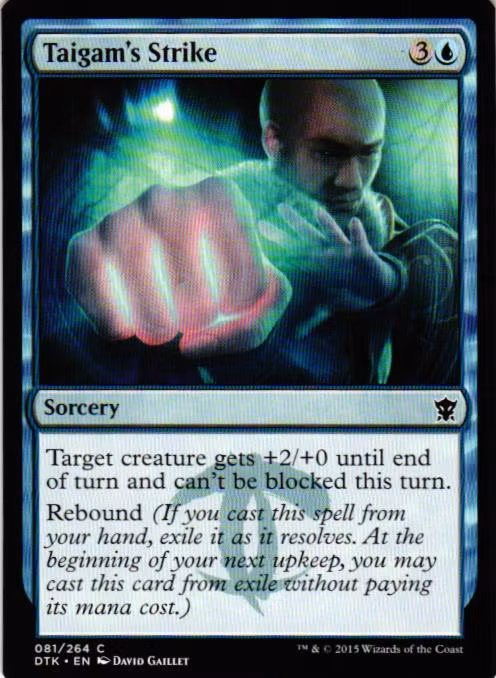Taigams Strike Common 081/264 Dragons of Tarkir (DTK) Magic the Gathering