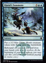 Ojutais Summons Common 068/264 Dragons of Tarkir (DTK) Magic the Gathering