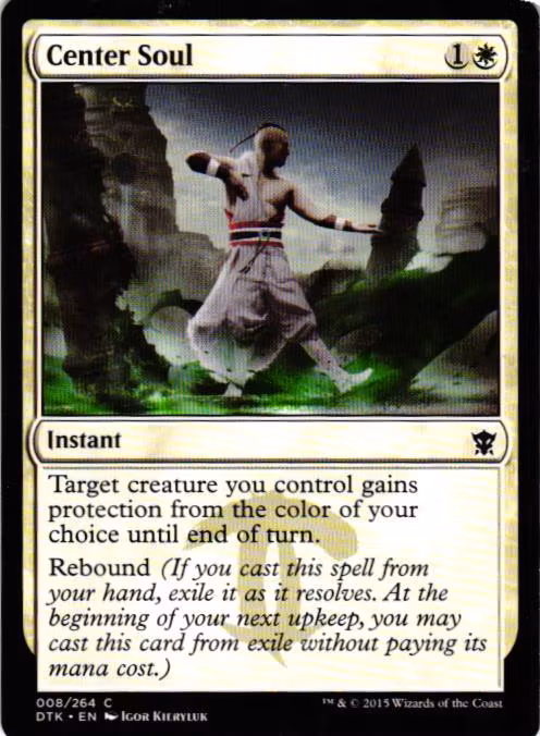 Center Soul Common 008/264 Dragons of Tarkir (DTK) Magic the Gathering