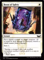 Boon of Safety Common 004/281 Streets of New Capenna (SNC) Magic the Gathering