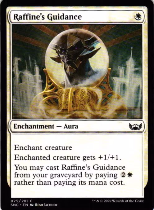 Raffines Guidance Common 025/281 Streets of New Capenna (SNC) Magic the Gathering