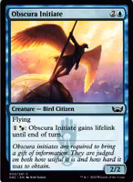 Obscure Initiate Common 050/281 Streets of New Capenna (SNC) Magic the Gathering