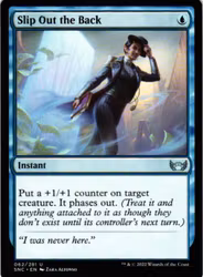 Slip Out the Back Uncommon 062/281 Streets of New Capenna (SNC) Magic the Gathering