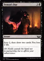 Demons Due Common 075/281 Streets of New Capenna (SNC) Magic the Gathering