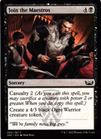 Join the Maestros Common 085/281 Streets of New Capenna (SNC) Magic the Gathering