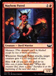 Mayhem Patrol Common 114/281 Streets of New Capenna (SNC) Magic the Gathering