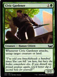 Civic Gardener Common 140/281 Streets of New Capenna (SNC) Magic the Gathering