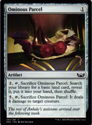 Ominous Parcel Common 241/281 Streets of New Capenna (SNC) Magic the Gathering