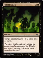 Fatal Fumes Common 24/156 Dragons Maze (DGM) Magic the Gathering