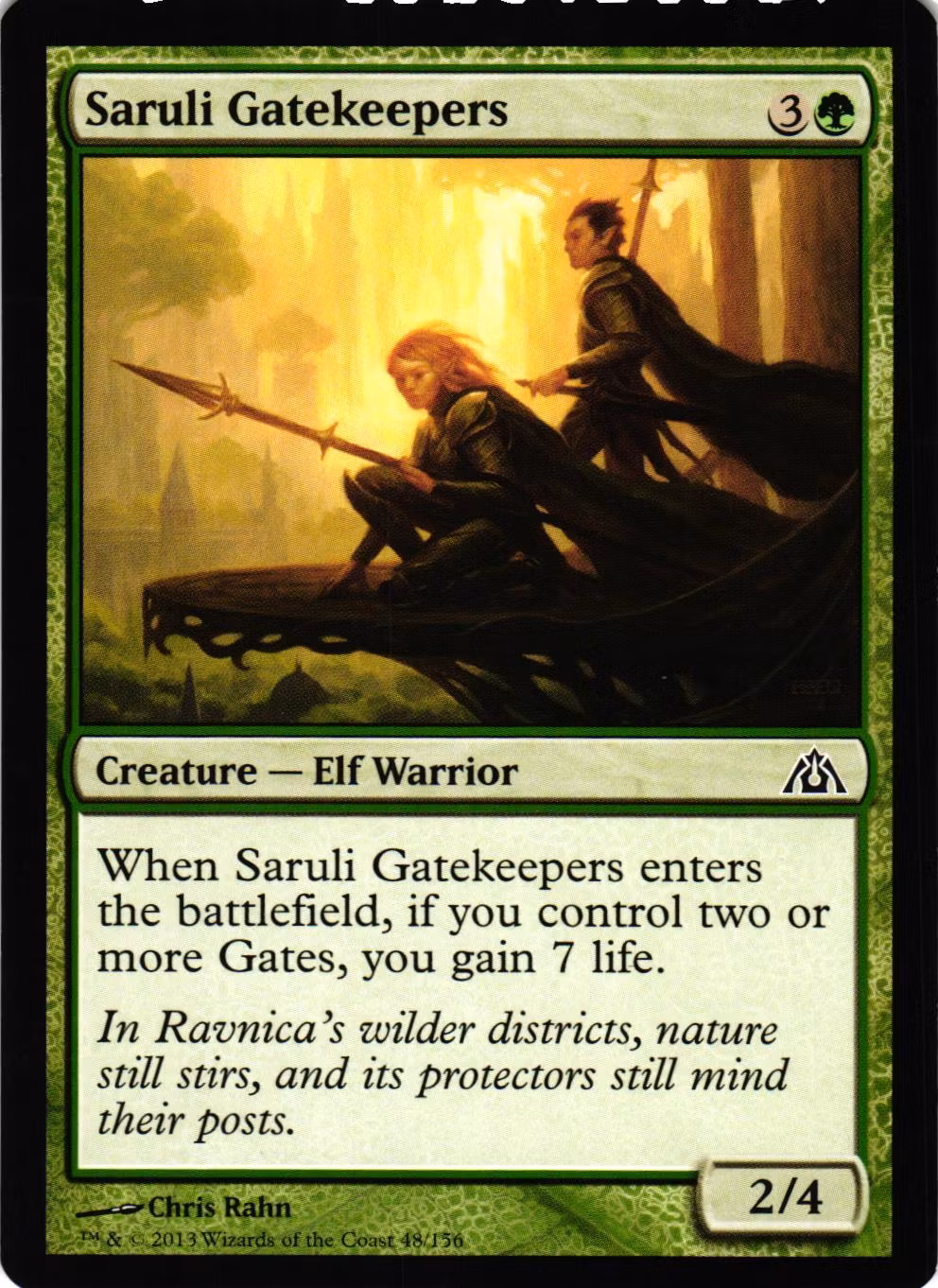 Saruli Gatekeepers Common 48/156 Dragons Maze (DGM) Magic the Gathering