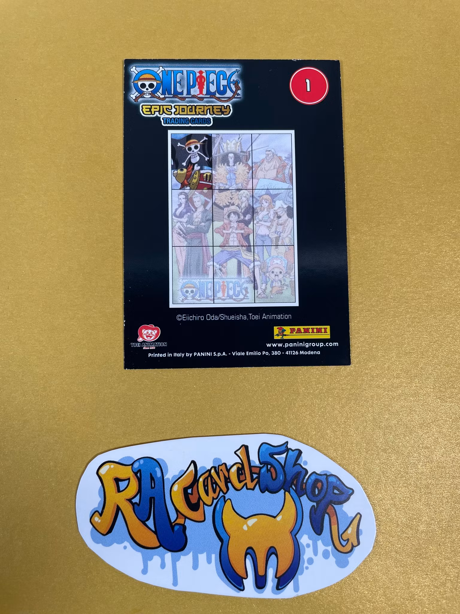 Epic Journey 1 Trading Cards Panini One Piece