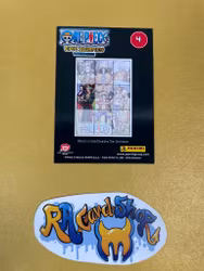 Robin & Zoro Epic Journey 4 Trading Cards Panini One Piece