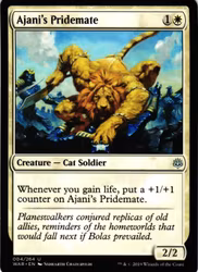 Ajanis Pridemate Uncommon 004/264 War of the Spark (WAR) Magic the Gathering