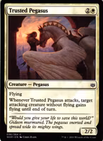 Trusted Pegasus Common 036/264 War of the Spark (WAR) Magic the Gathering