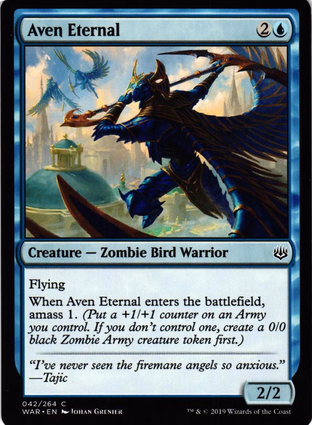 Aven Eternal Common 042/264 War of the Spark (WAR) Magic the Gathering