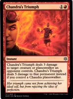 Chandras Triumph Uncommon 121/264 War of the Spark (WAR) Magic the Gathering