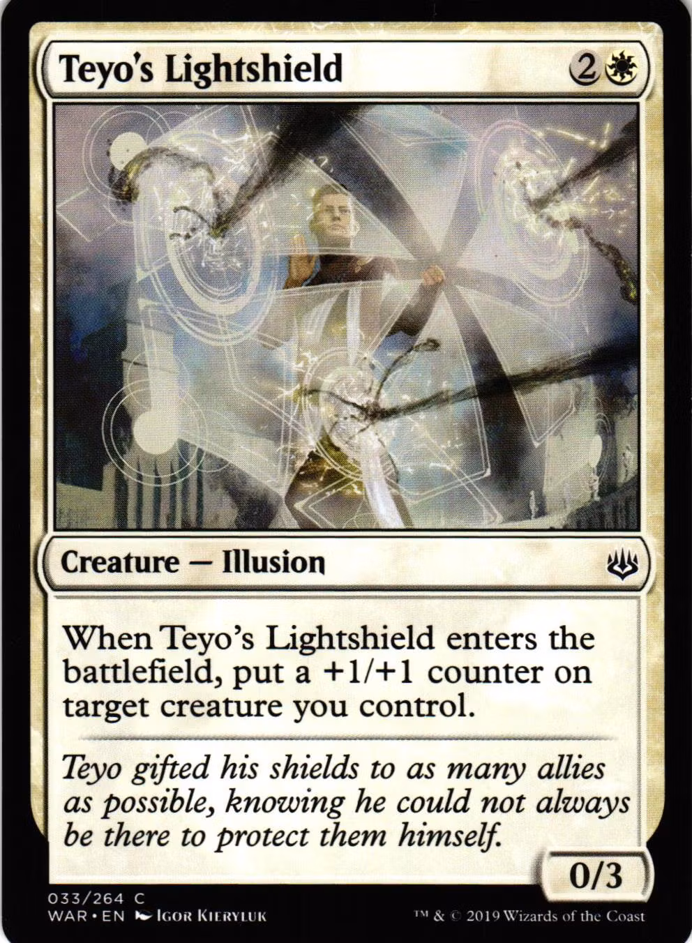 Teyos Lightshield Common 033/264 War of the Spark (WAR) Magic the Gathering